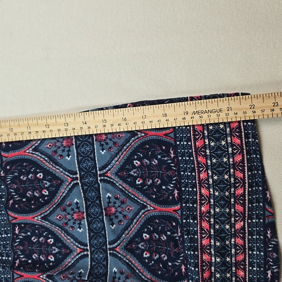 Roxy Blue and Pink East Indian BOHO Dress - Picture 8 of 8